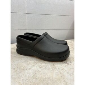 Klogs Black Women's Rubber Slip-Resistant Clog Shoes Size 11